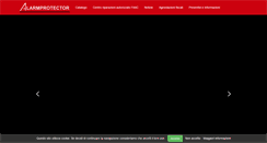 Desktop Screenshot of alarmprotector.it